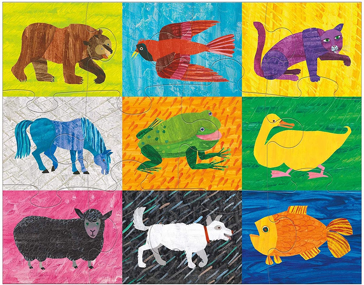 Mudpuppy Pouch Puzzle - Eric Carle Brown Bear - 9780735362833