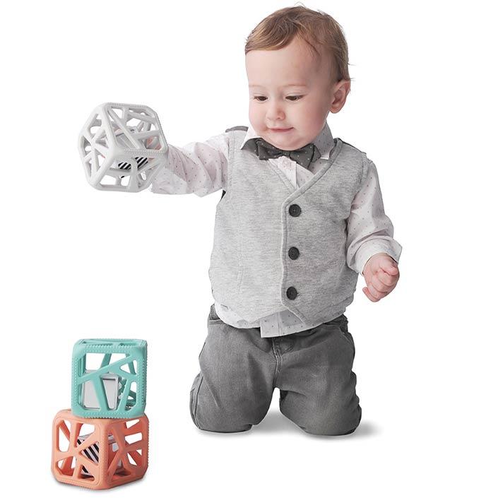 Munch Baby Chew Cube - Mint - CC03M