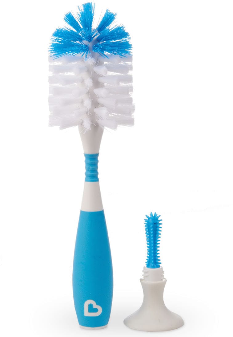 Munchkin Bristle Bottle Brush - Blue - 15769-BOY