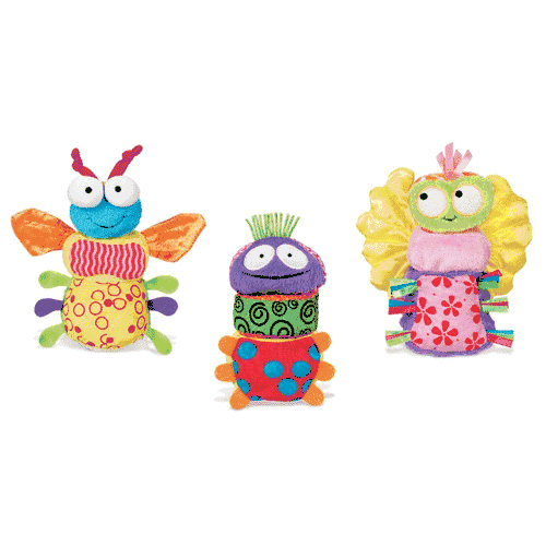 Munchkin Build-A-Bug Bean Bags Toy Set