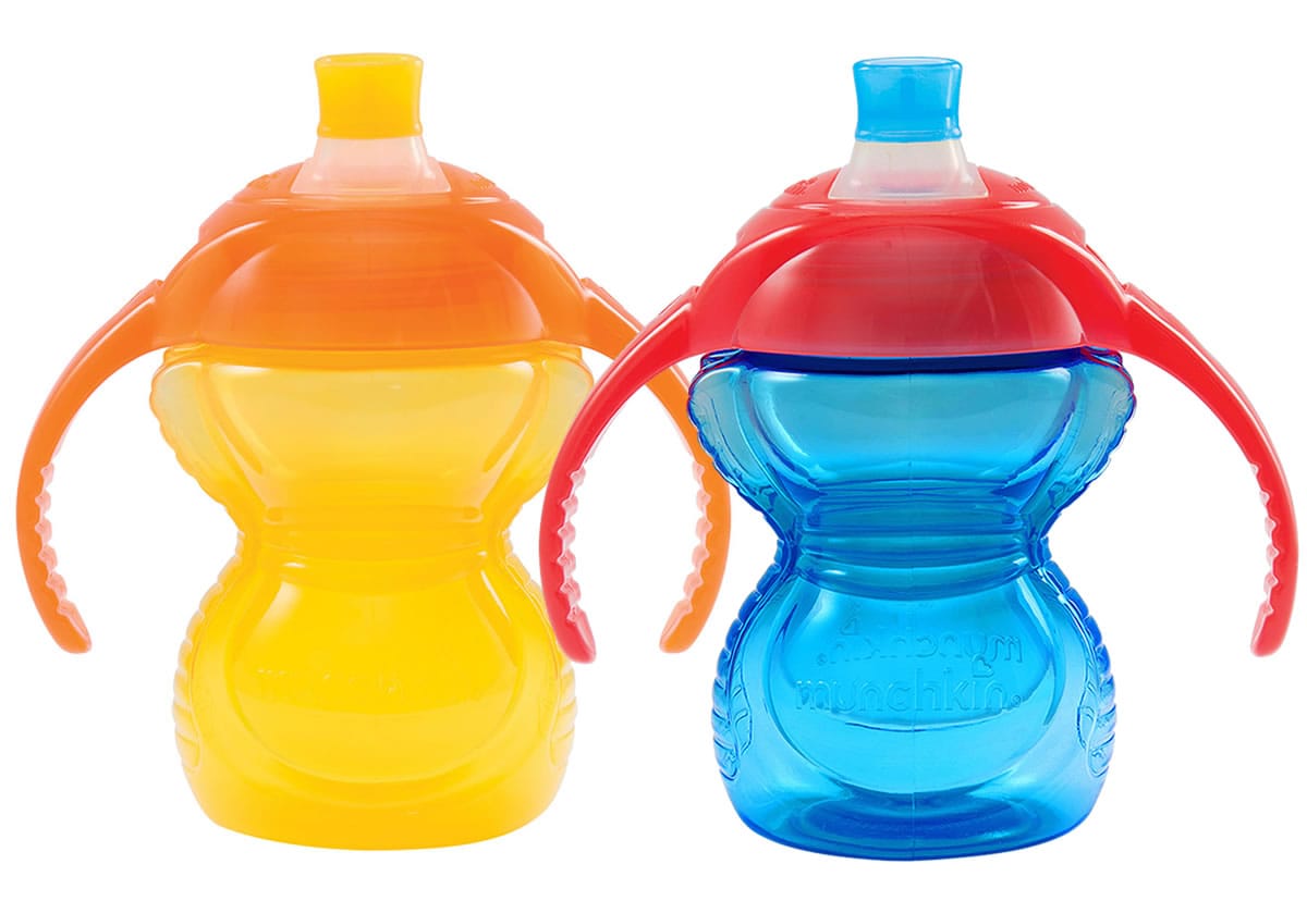 Munchkin Click Lock Bite-Proof Trainer Cup - Yellow/Blue - 44169-BOY