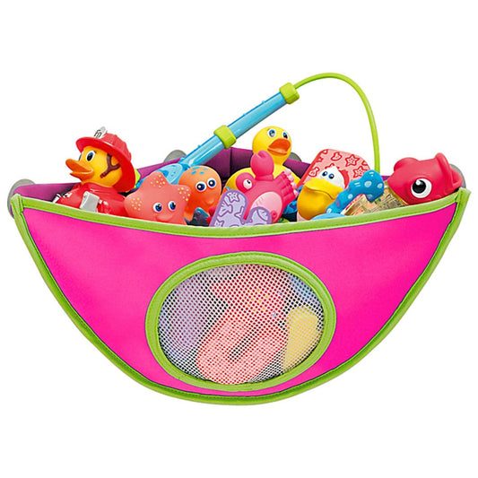 Munchkin Corner Bath Toy Organizer - Pink - 11252-PINK
