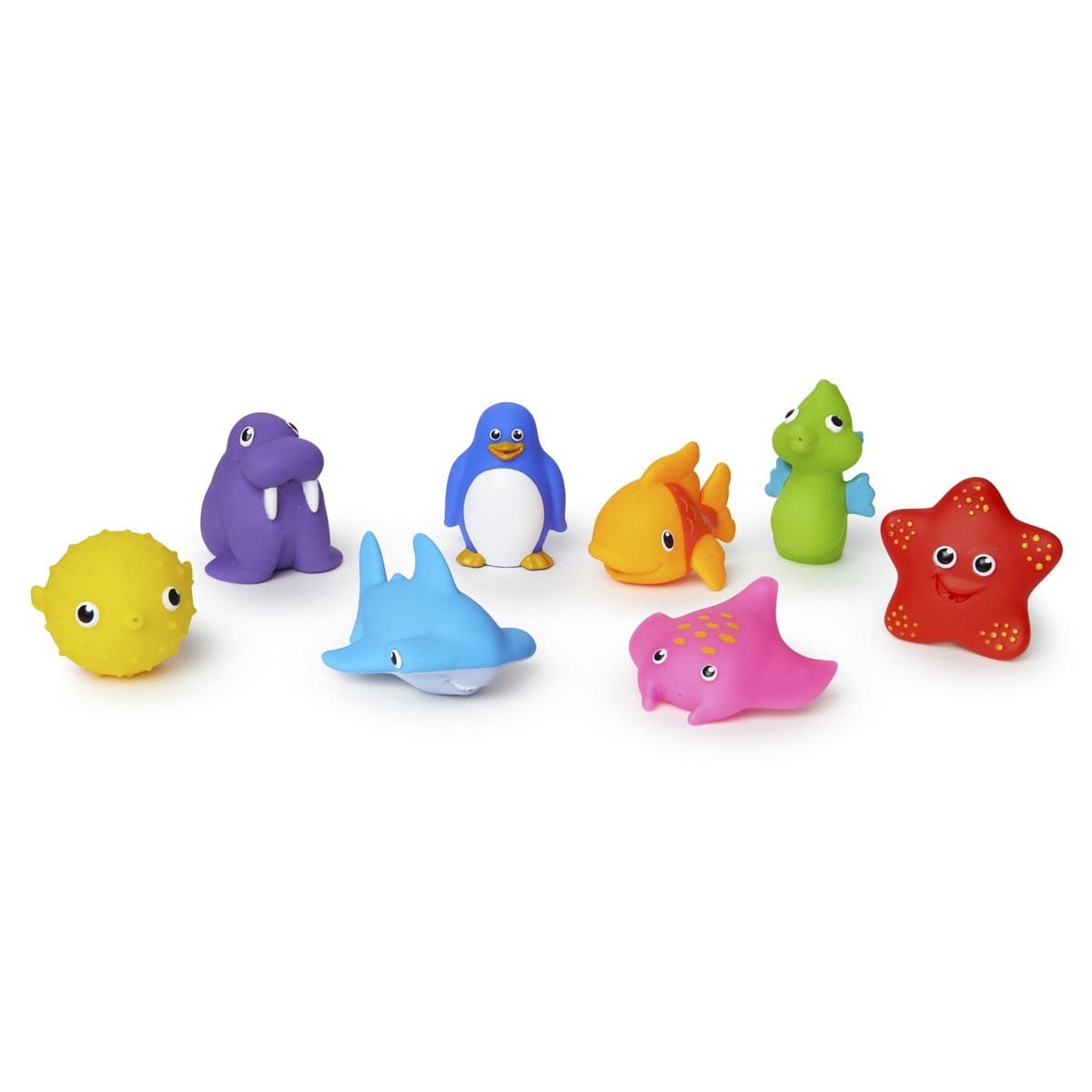 Munchkin Ocean Bath Squirts Bath Toy, 8pk - 18004