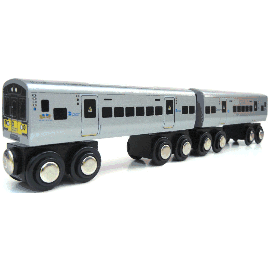 Munipals MTA LIRR Subway Train Cars - Set of 2 - MP01-8201