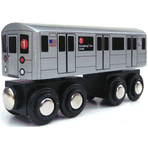 Munipals NYC No. 1 Subway Train Car