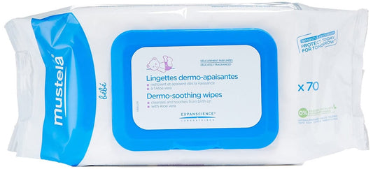 Mustela Diaper Wipes Bundle, Pack of 4 - 823-M
