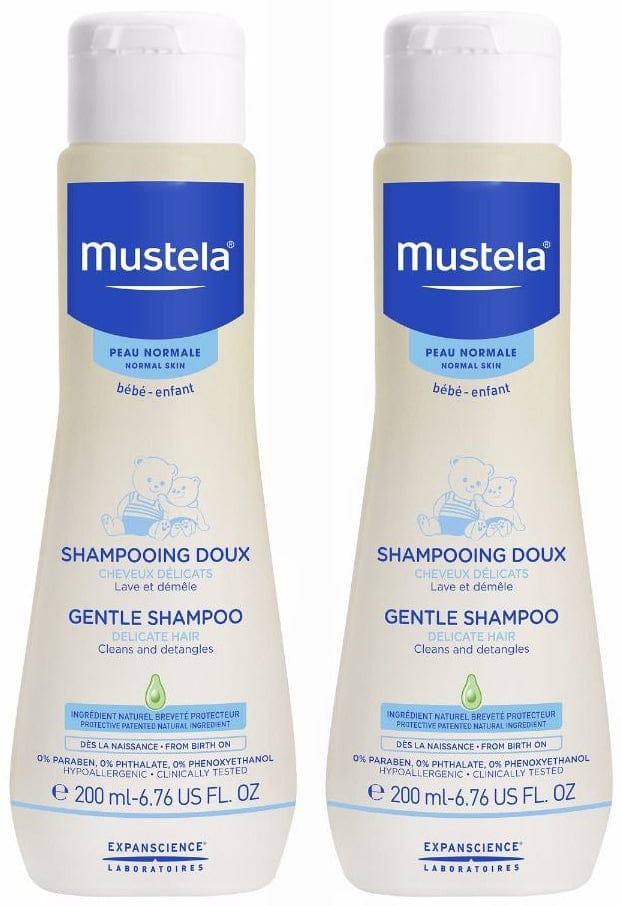 Mustela Gentle Baby Shampoo, 6.7 oz - 2 Pack - 1077-2PK