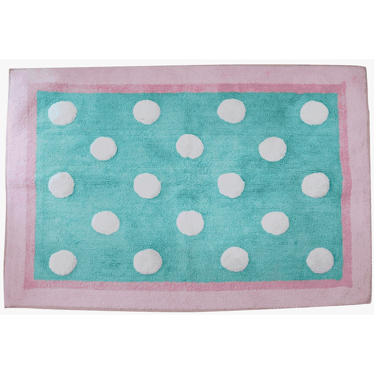 My Baby Sam Pixie Baby Aqua Rug - RG167