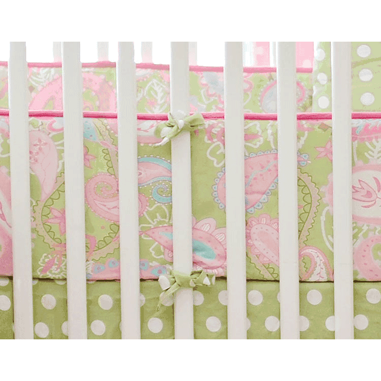 My Baby Sam Pixie Baby Pink Bumper - CB166