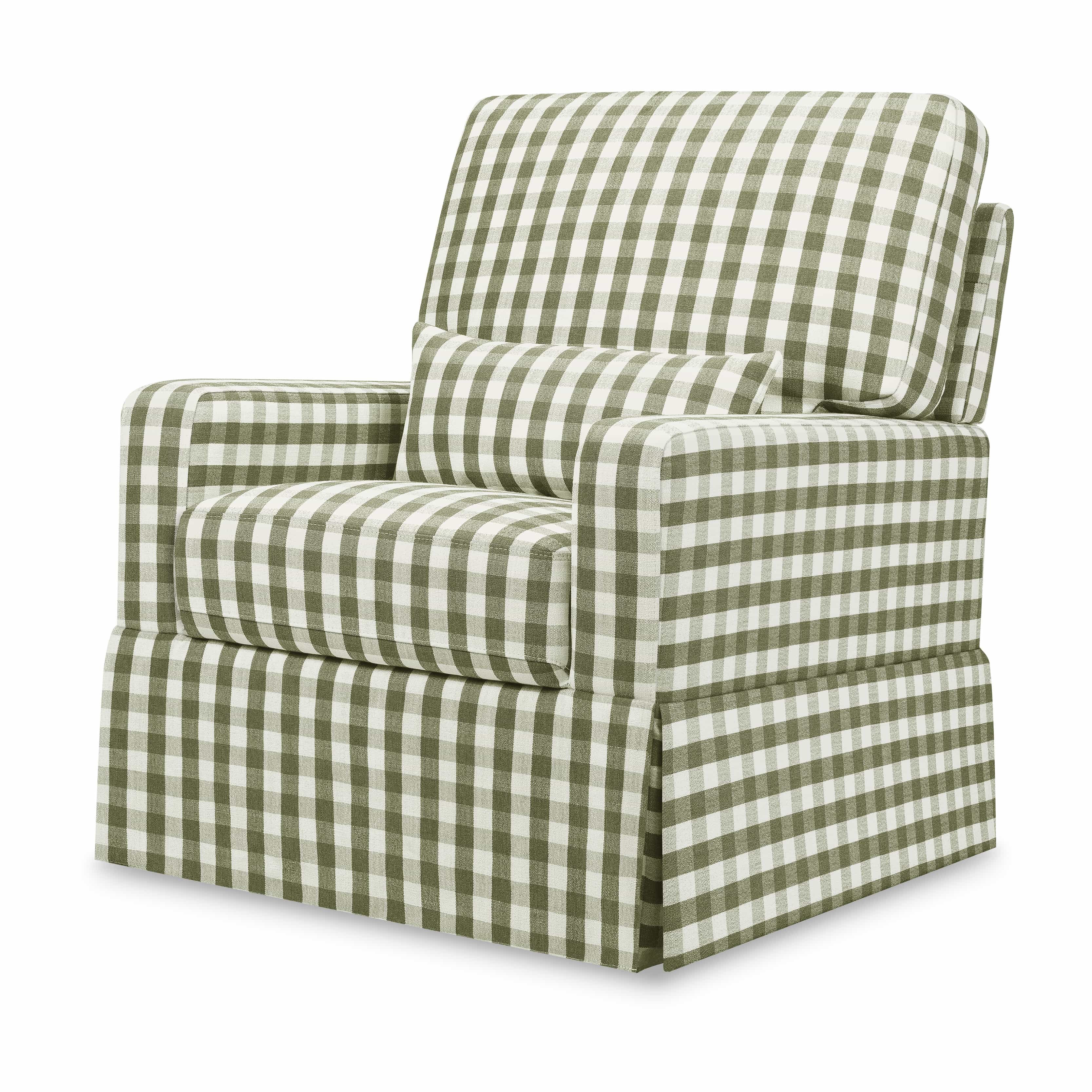 Namesake Crawford Pillowback Comfort Swivel Glider - Moss Green