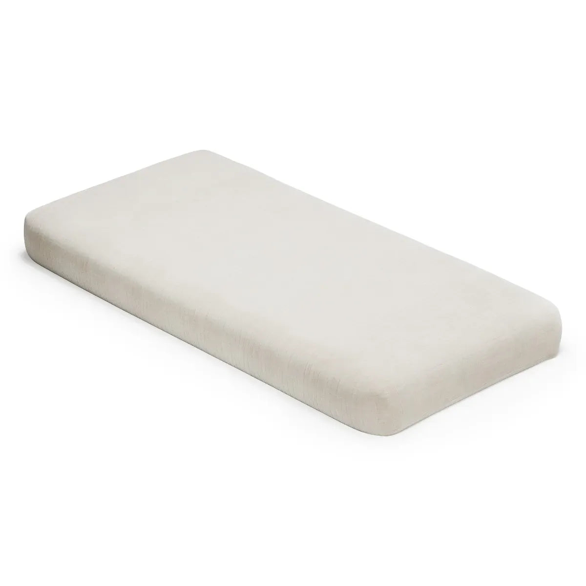 Naturepedic Organic Cotton Fitted Crib Sheet 2-Layer Breathable Muslin - Cream - SC-BREA-NAT