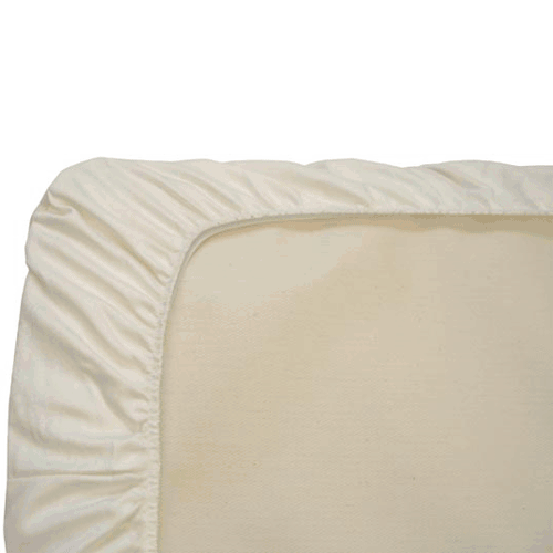Naturepedic Waterproof Organic Cotton Protector Pad for Crib Mattress (Fitted) - PC63W