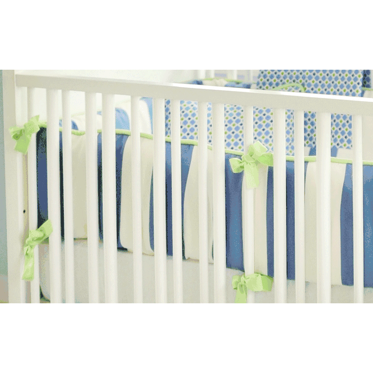 New Arrivals Boardwalk Crib Bumper