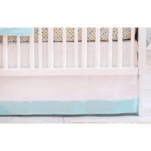 New Arrivals Carnival Crib Skirt