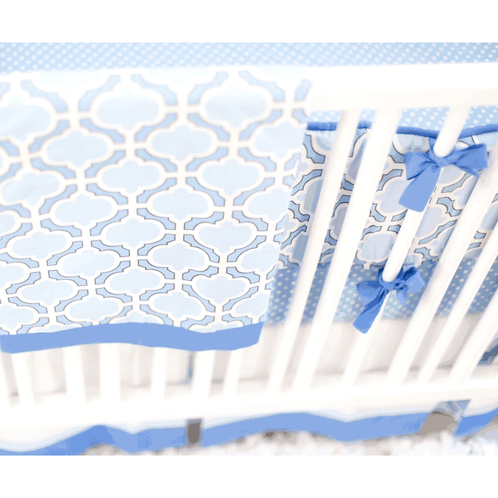New Arrivals Carousel 4 Piece Crib Bedding Set - NA-CARO-4PC