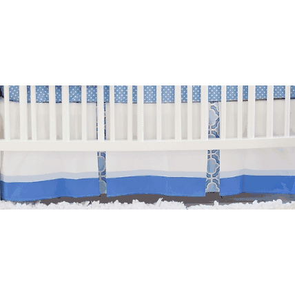 New Arrivals Carousel Crib Skirt - NA-CARO-SK