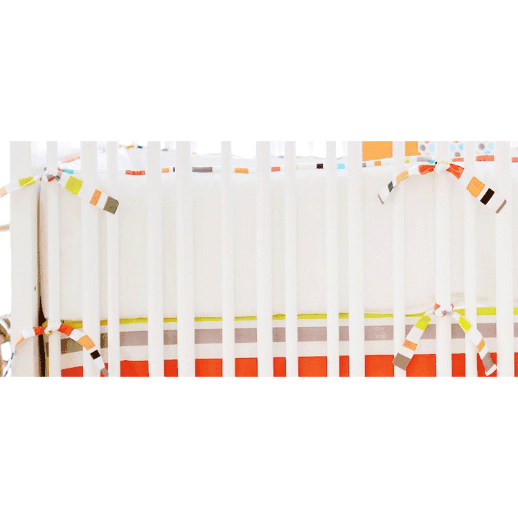 New Arrivals Sundance Crib Bumper - NA-SUND-BUM