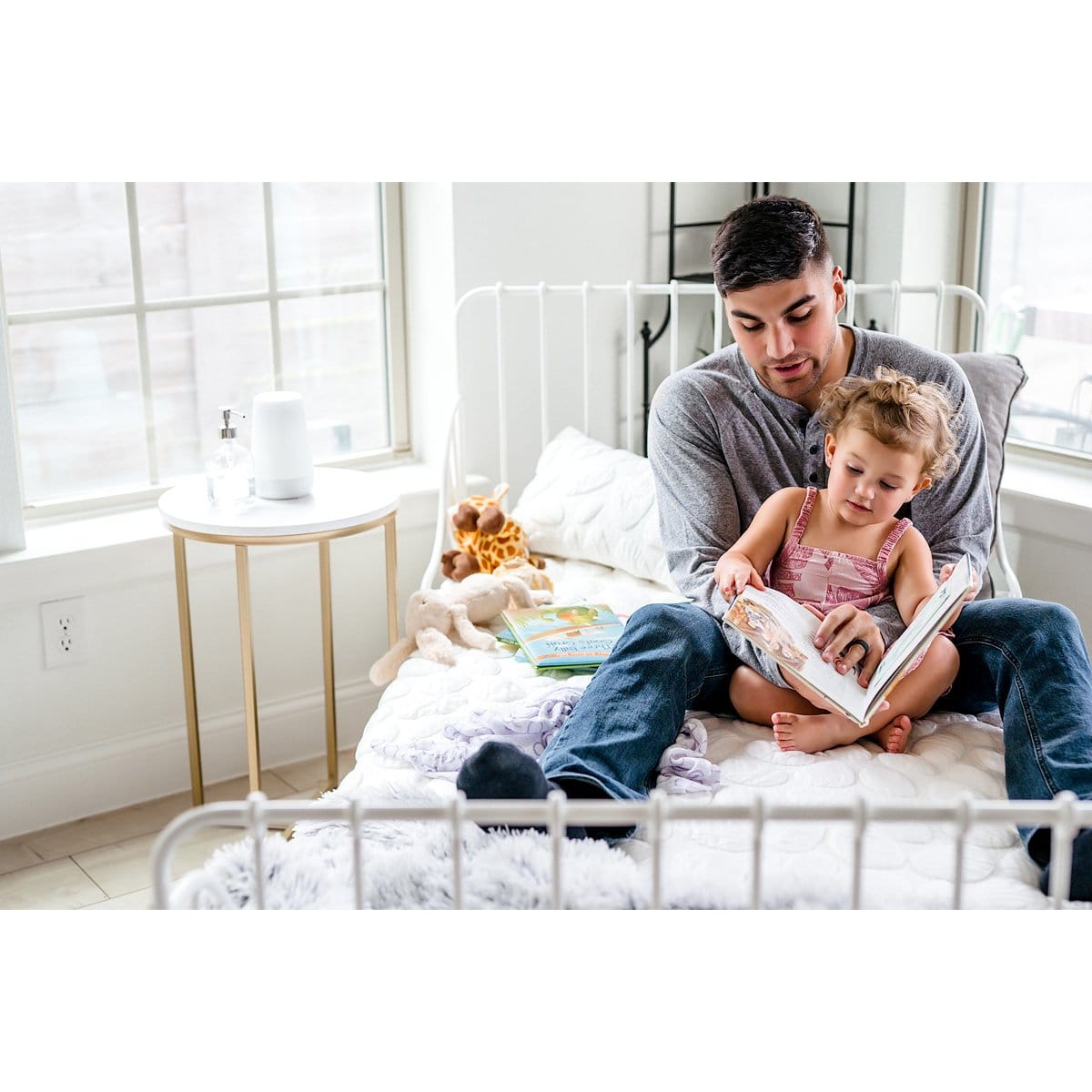 Nook Pebble Twin Mattress - Cloud - TWN-PEB-CLD