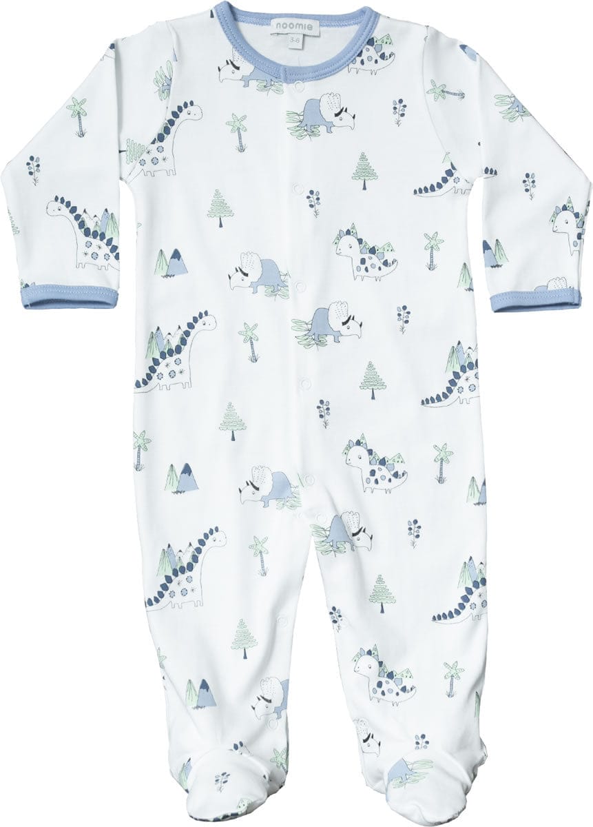 Noomie Snap Footie - Dinos (3-6M) - 1801-81-3-6