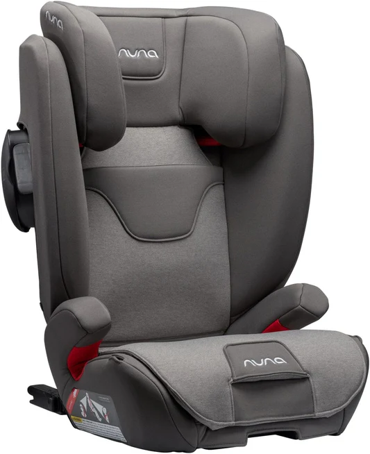 Nuna AACE Flame-Retardant Free High Back Belt Positioning Booster Car Seat - Granite - CS07007GRN