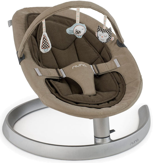 Nuna Leaf Luxx Bouncer (Organic Cotton Insert) - Almond - SE-04-019