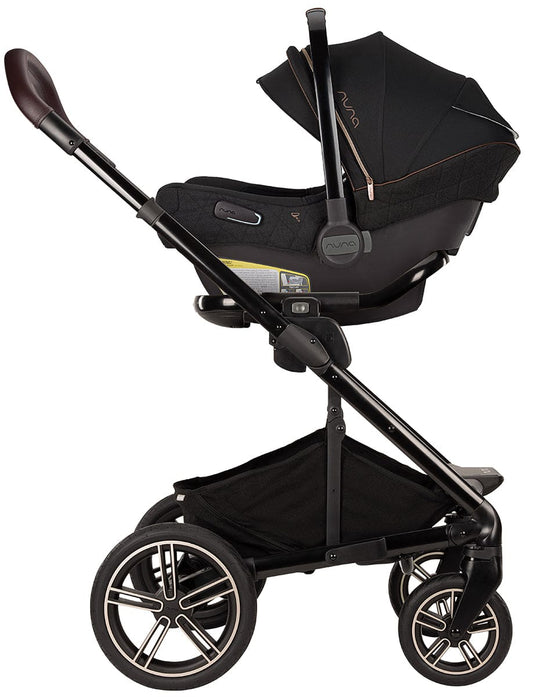 Nuna MIXX Next + PIPA Lite RX Travel System Bundle - Riveted - ST13438RVT-CF10208608RVT