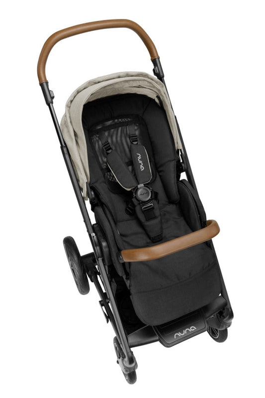 Nuna MIXX Next Stroller with Magnetic Buckle - Timber - ST13421TIM