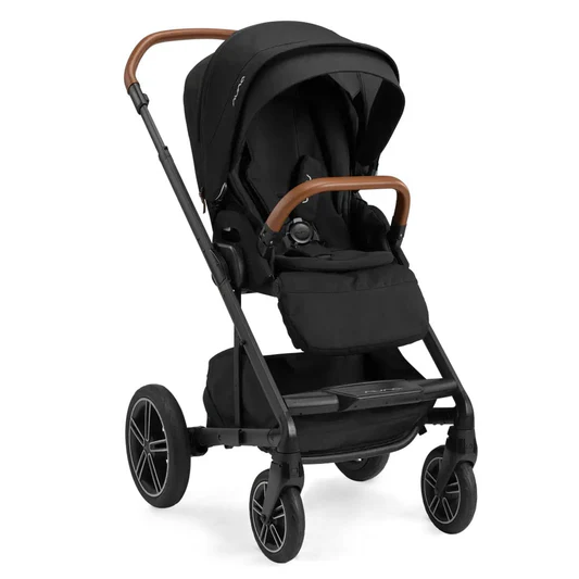 Nuna MIXX Next with Magnetic Buckle + PIPA Aire RX Travel System (One Box) - Caviar - Z2ST13418CVR