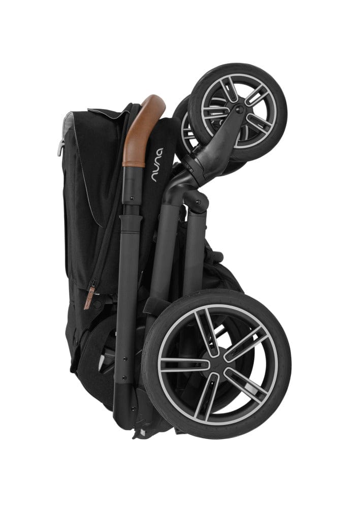 Nuna MIXX Next with Magnetic Buckle + Pipa RX Infant Car Seat Travel System Bundle - Caviar - Z2ST13486CVR