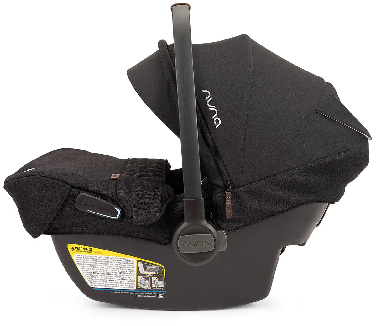 Nuna PIPA Lite RX Footmuff - Caviar - FT10200CVR