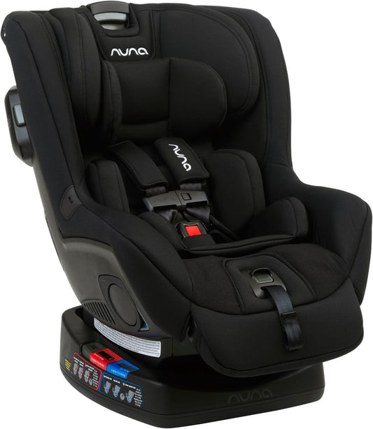 Nuna Rava Convertible Car Seat - Caviar (Flame Retardant Free) - CS05103CVR