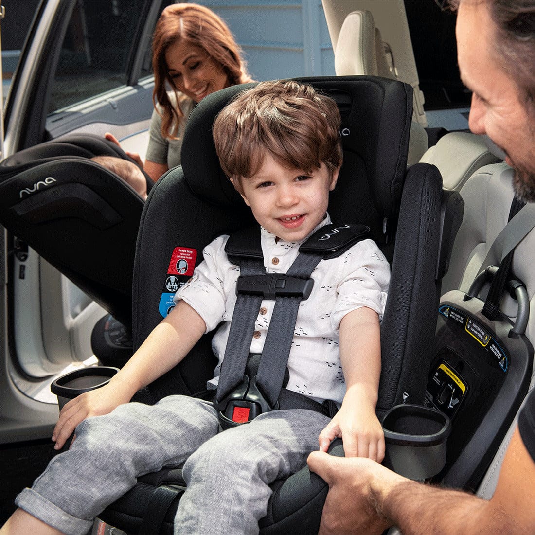 Nuna REVV Rotating Convertible Car Seat - Hazelwood - CS13600HAZ