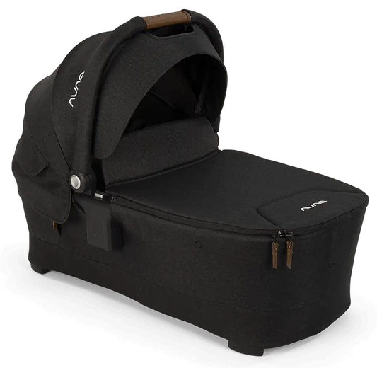 Nuna SWIV & TRIV Series Bassinet + Stand - Caviar - CD15300CVR