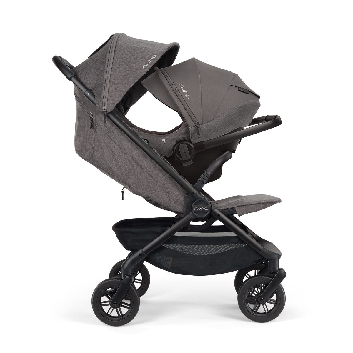 Nuna TRVL 360 + PIPA aire Travel System Bundle - Cedar