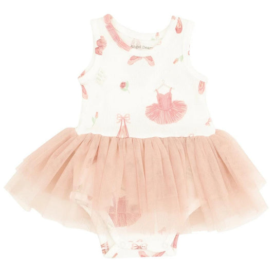 Angel Dear Ribbed Tank Bodysuit Tutu - 592-S25-BTS-3-6M