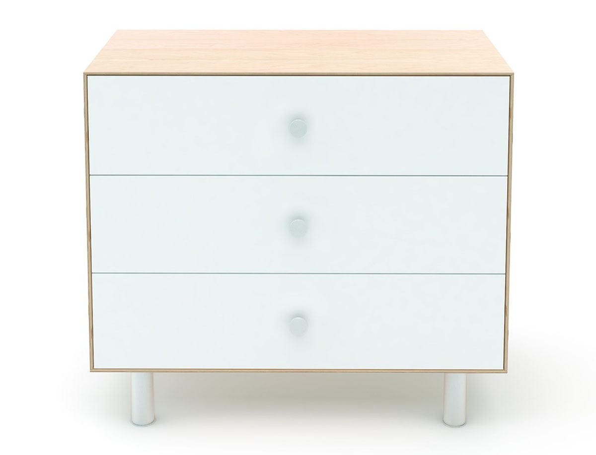 Oeuf 3 Drawer Dresser - Classic - White/Birch - 1M3D-C-01