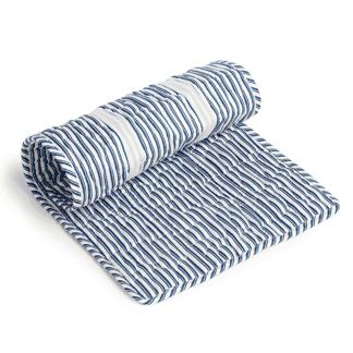 Oilo Extra Changing Pad Topper in Cobalt Blue
