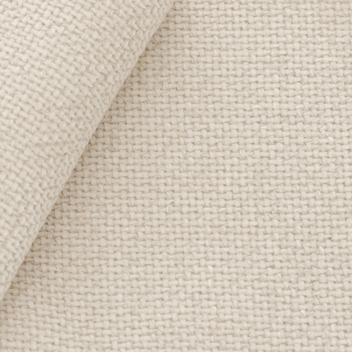Oilo cream colored woven fabric swatch