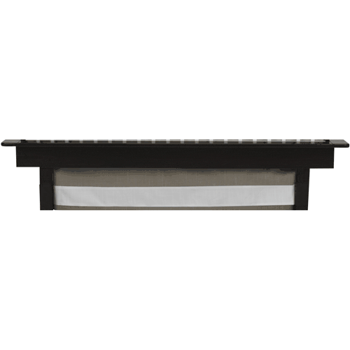 Oilo Solid Band Crib Skirt in Taupe - CSKB-T