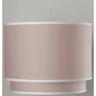 Oilo Solid Double Cylinder Light in Blush - SOLDC-BL