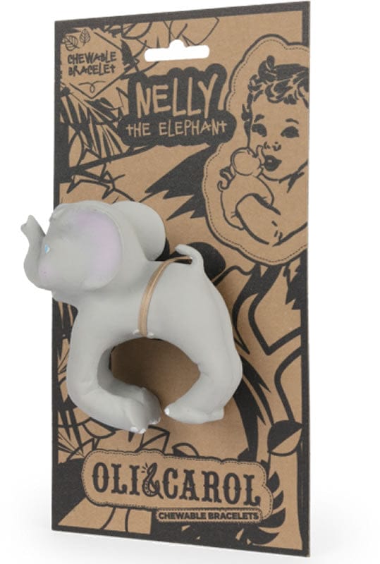 Oli & Carol Vintage Elephant Bath Toy - Nelly the Elephant - 8.43702E+12