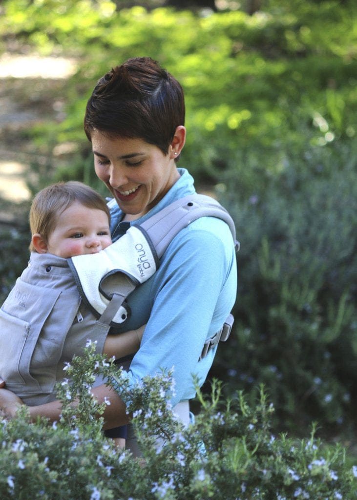 Onya Baby Chewie Teething Pad - Slate Grey - A-3056