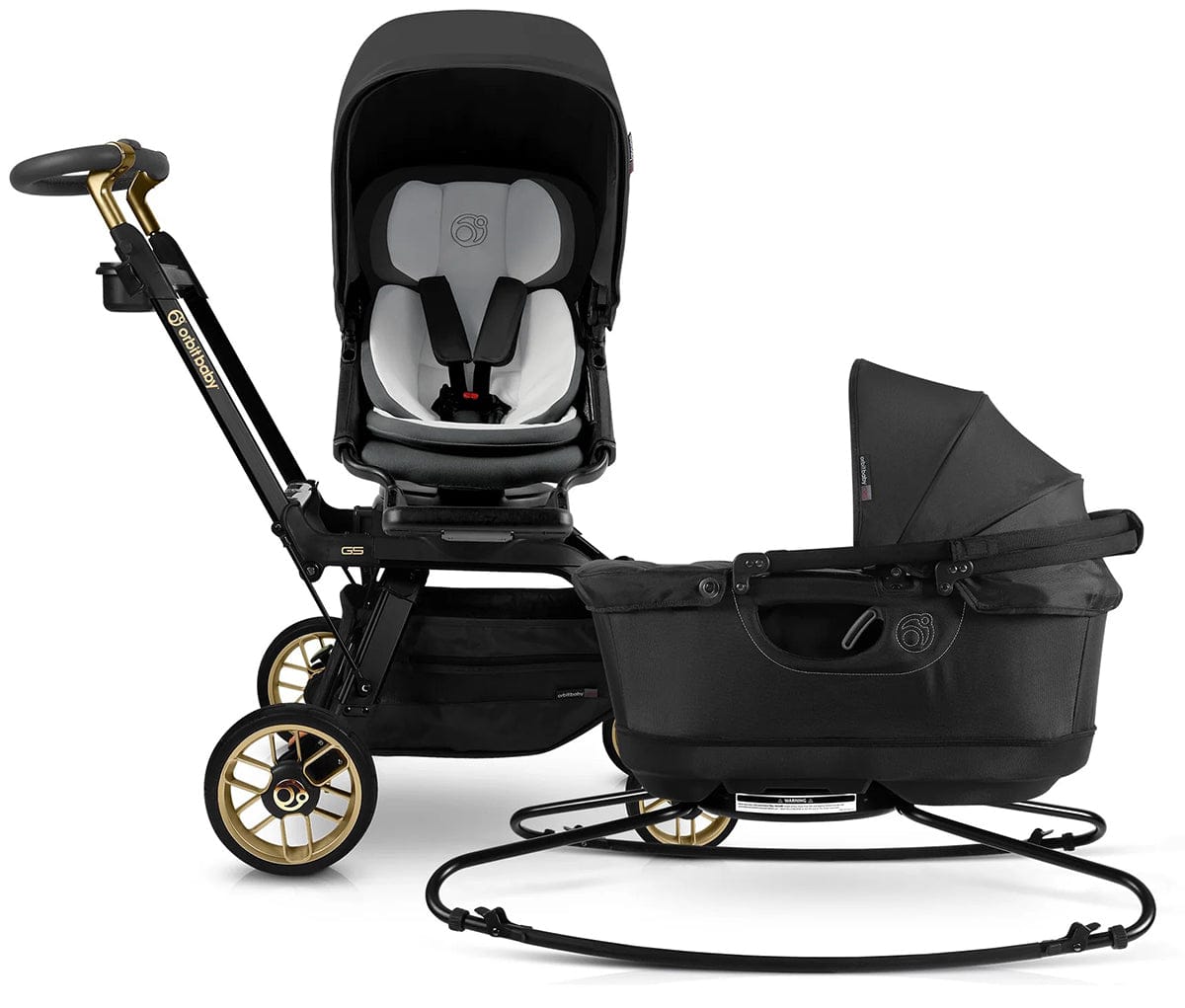Orbit Baby G5 Stroll & Sleep Travel System - Black Luxe/Black - ORB155-B