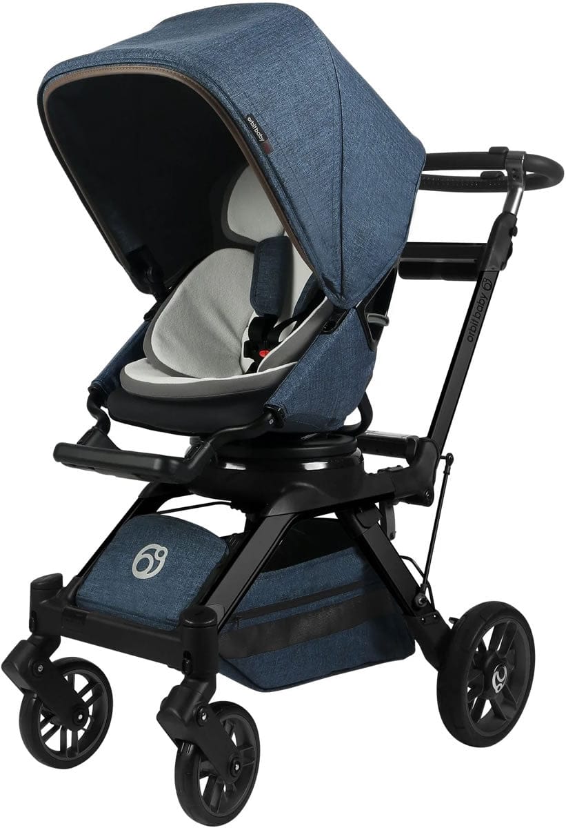 Orbit Baby G5 Stroller - Black/Melange Navy - ORB003-B