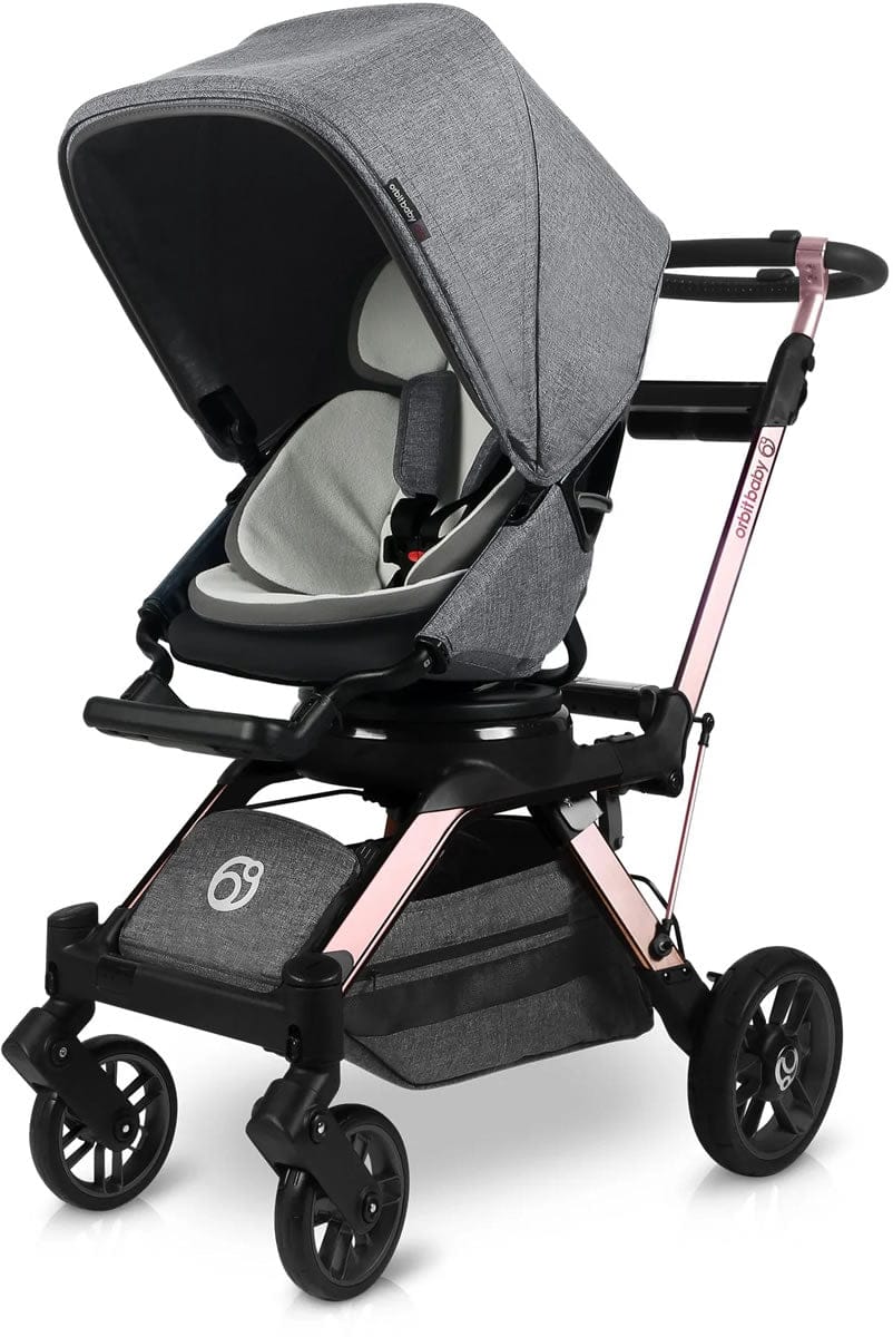 Orbit Baby G5 Stroller - Rose Gold/Melange Grey - ORB005-B