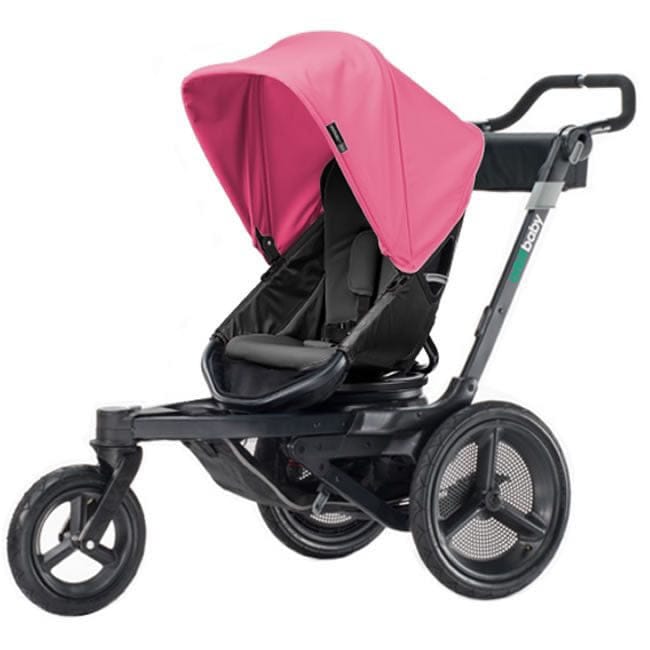 Orbit Baby O2 Stroller - Black / Raspberry - ORBO2ST-BLRAS