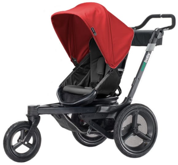 Orbit Baby O2 Stroller - Black / Red - ORBO2ST-BLRED