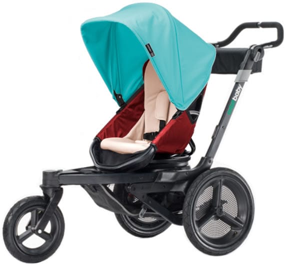 Orbit Baby O2 Stroller - Ruby / Teal - ORBO2ST-RBTEL