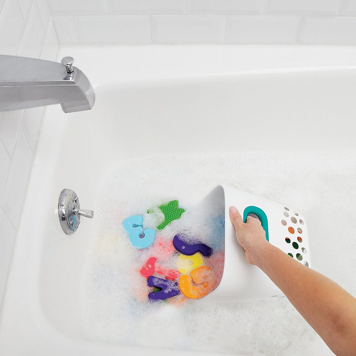 OXO Tot Bath Toy Bin - Teal - 63122200