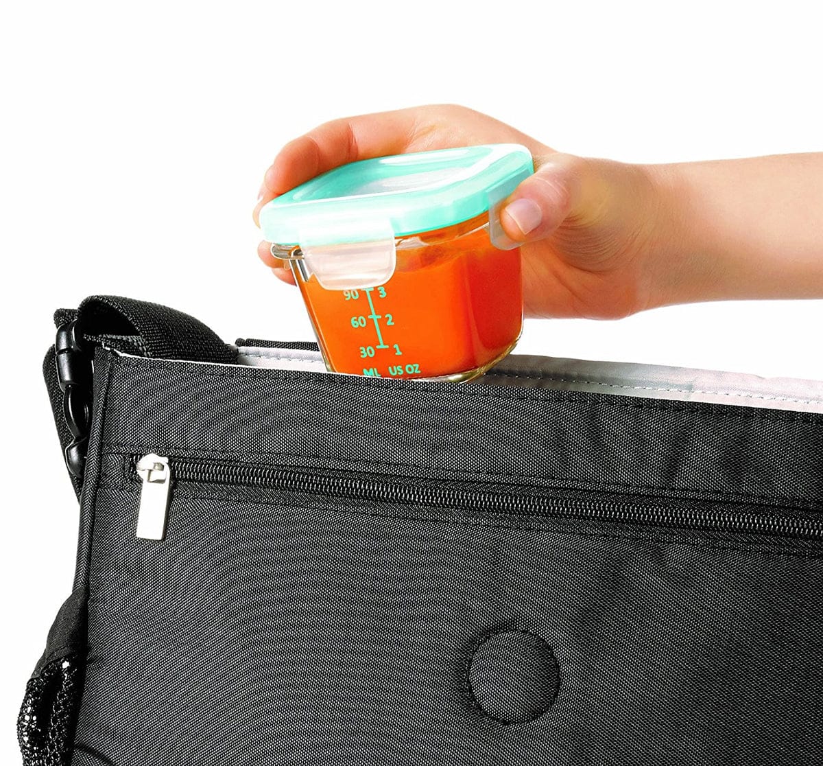 OXO Tot Glass Baby Food Storage Blocks, 4 oz - 6396700